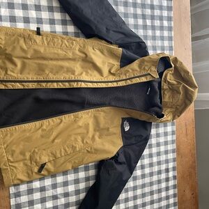 The North Face Boys  Black and Tan Jacket
